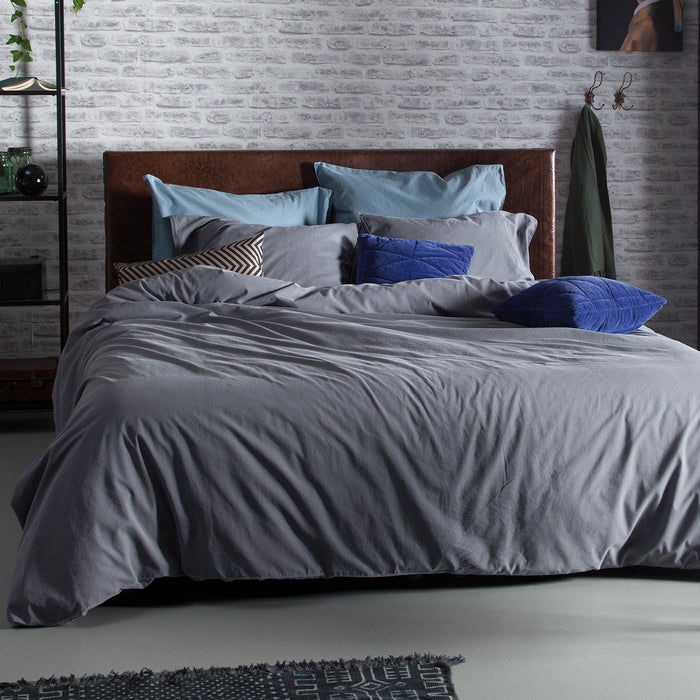 Damai Beat - Dekbedovertrek met rits - Katoen - 200x200 cm -