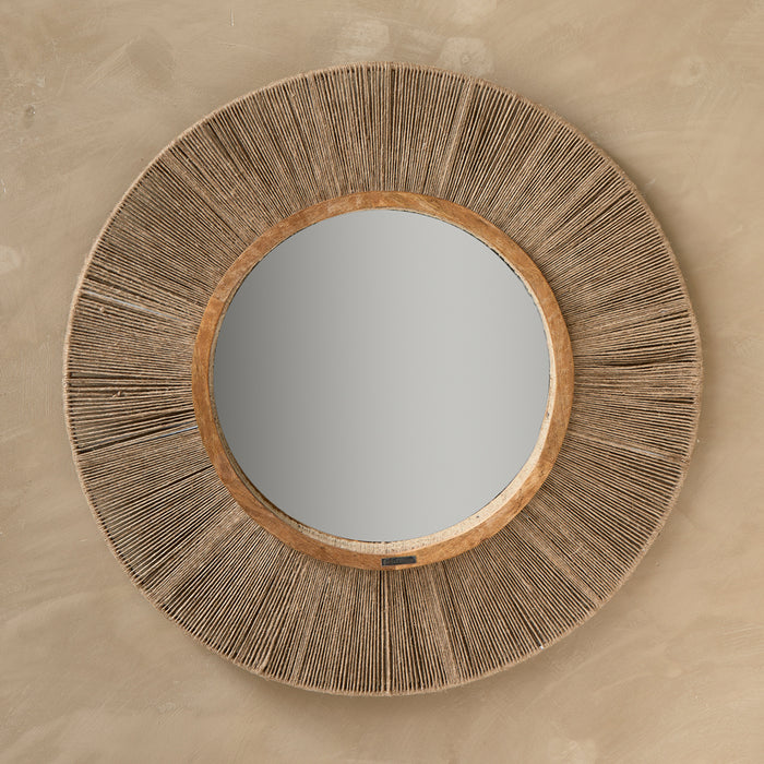 Riviera Maison Spiegel decoratieve rand, Wandspiegel - Lupine Rope