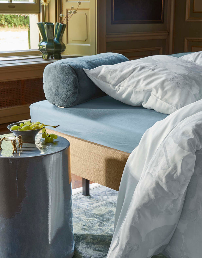 Essenza Floor Dekbedovertrek illusion blue 140 x 220 cm