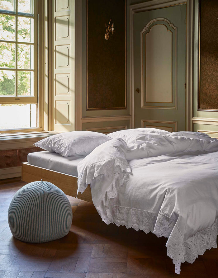 Essenza Maen Dekbedovertrek 140 x 220 cm - Wit