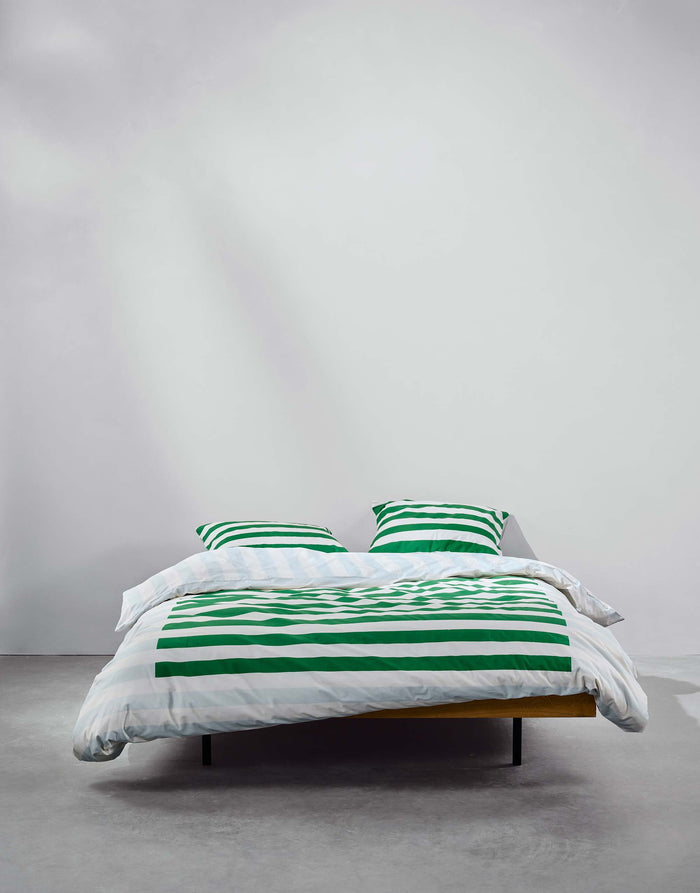 Marc O'Polo Sanna Dekbedovertrek Vivid Green 260 x 220 cm