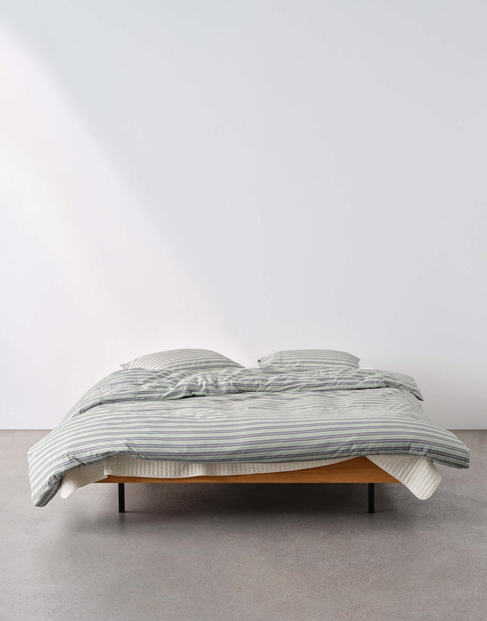 Marc O'Polo Faas Dekbedovertrek Vivid Green 240 x 220 cm