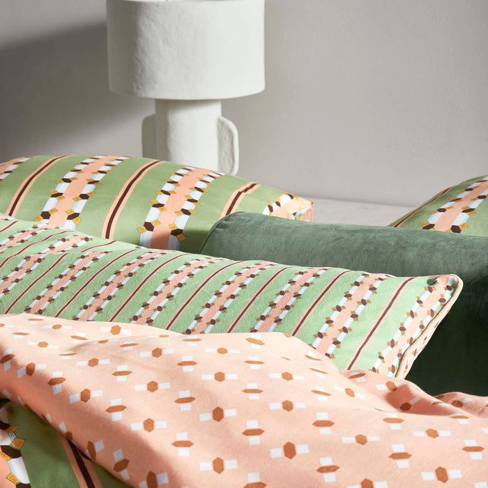 Essenza Iva Dekbedovertrek 140 x 220 cm - Jade Green