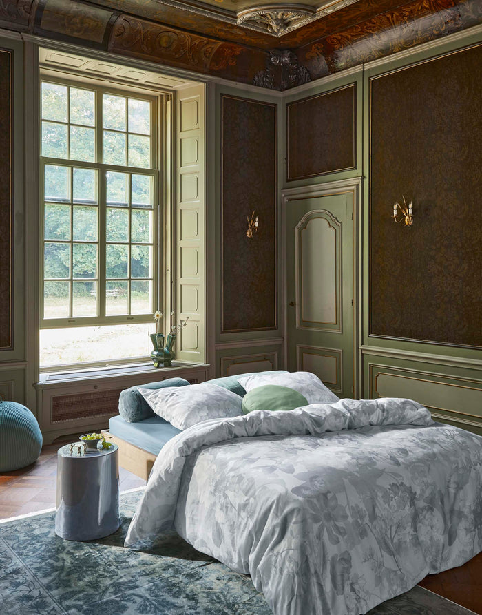 Essenza Floor Dekbedovertrek illusion blue 240 x 220 cm