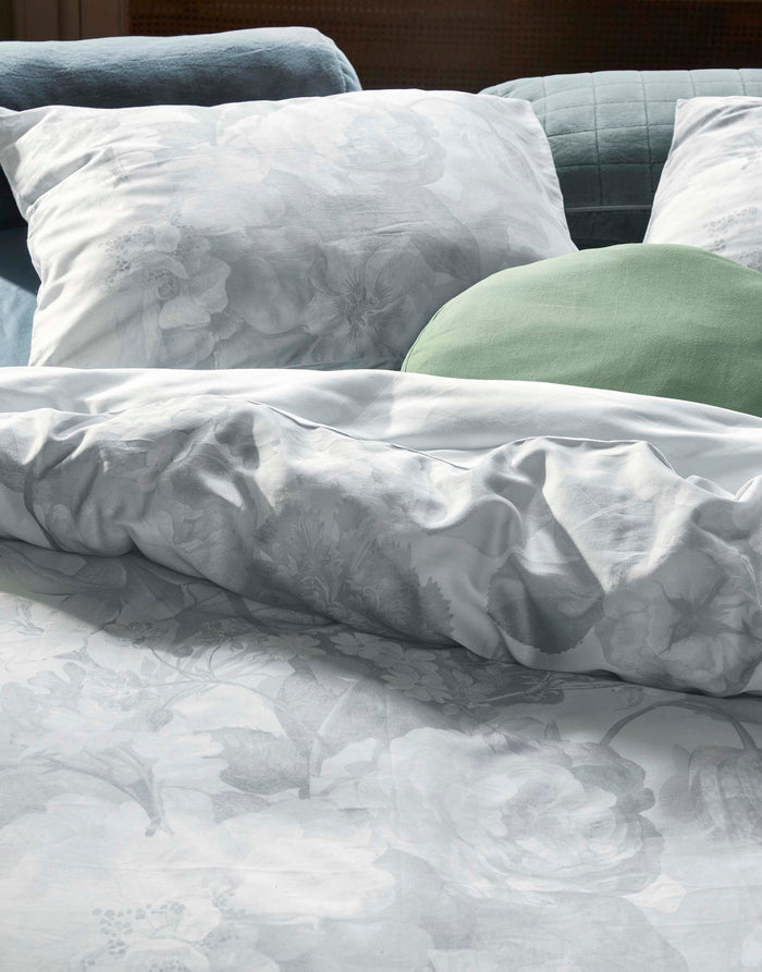 Essenza Floor Dekbedovertrek illusion blue 240 x 220 cm