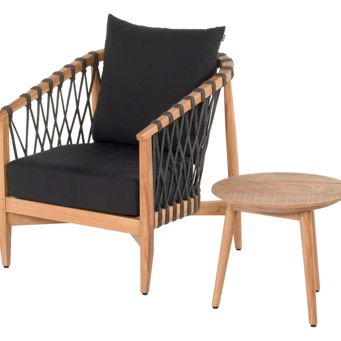 Hartman Sophie Studio Teak Bijzettafel - 50 X 45 Cm - Naturel Teak