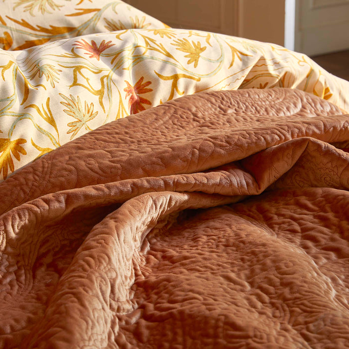 Essenza Vicia Dekbedovertrek 200 x 220 cm - Yellow straw