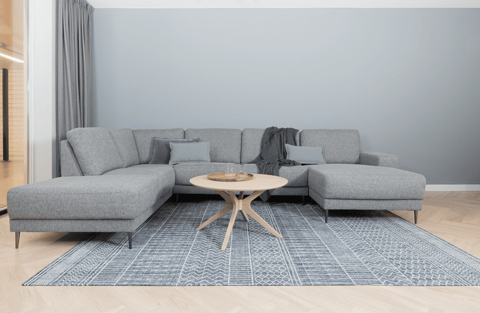 Rebellenclub Hoekbank Malmö - 2,5-zits + Chaise Longue - Unit Dark