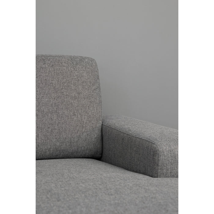 Rebellenclub Hoekbank Malmö - 2,5-zits + Chaise Longue - Unit Dark