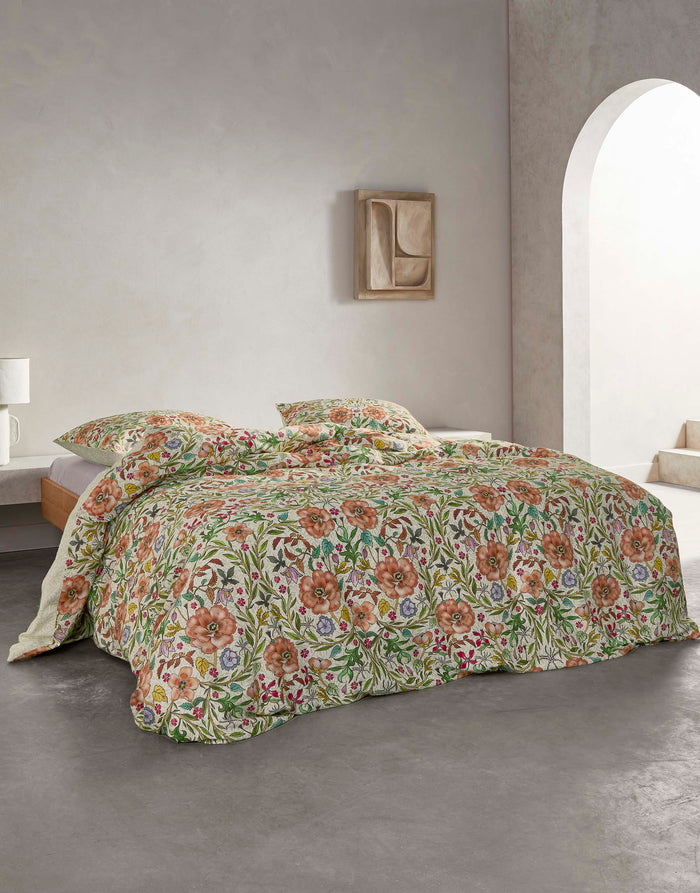 Essenza Celeste Dekbedovertrek 240 x 220 cm - Pure White