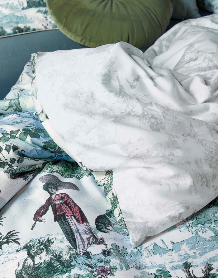 Essenza Colette Dekbedovertrek 200 x 220 cm - Pure White