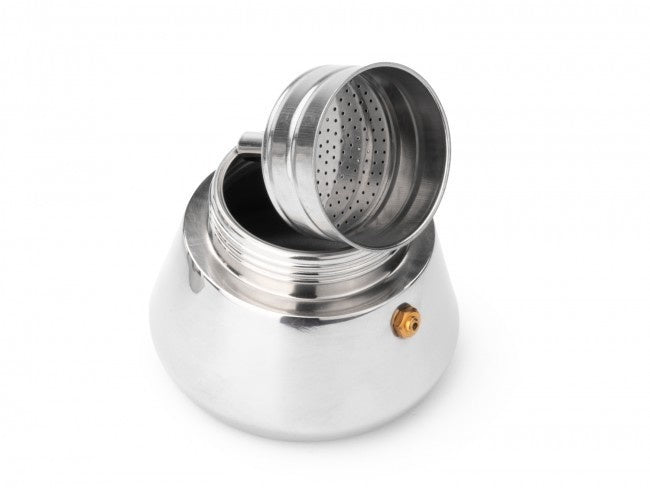 Leopold Vienna - Espressomaker Trevi 4-kops RVS