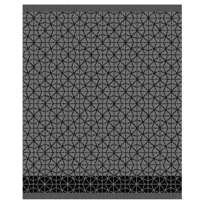 DDDDD keukendoek Chrystal - 50x55 cm - Black - 6 stuks