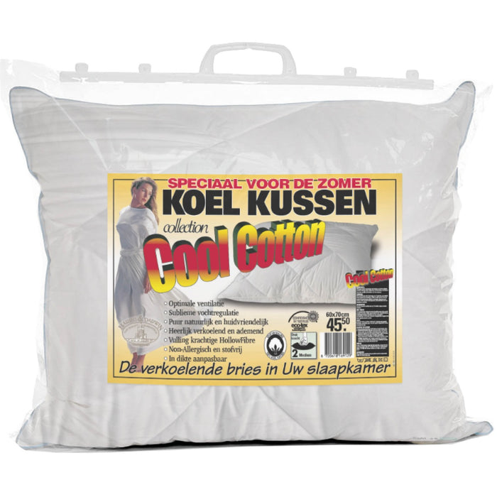 Cool Cotton - Katoen;Kunstvezel Kussen- 60x70cm