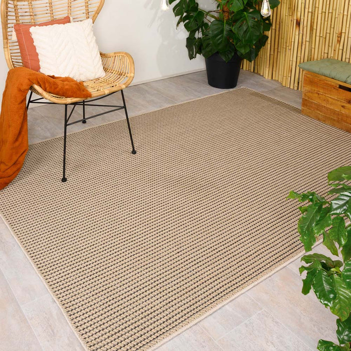 Boho&me Jute buitenkleed Sunny - beige - 240x340 cm