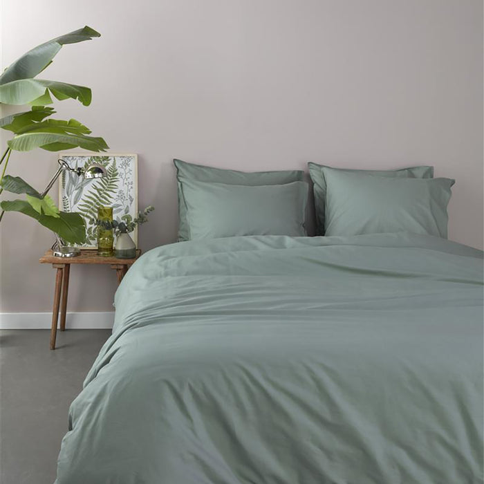 Ambiante Bamboo Dekbedovertrek 140 x 200/220 cm - Groen