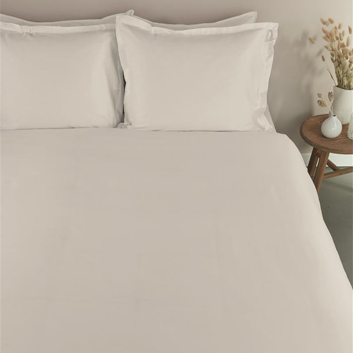 Ambiante Satin Dekbedovertrek 140 x 200/220 cm - Wit