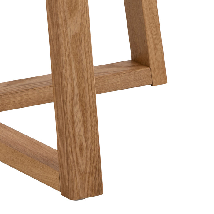 by fonQ Oak Eettafel - Ø 120 cm - Eiken