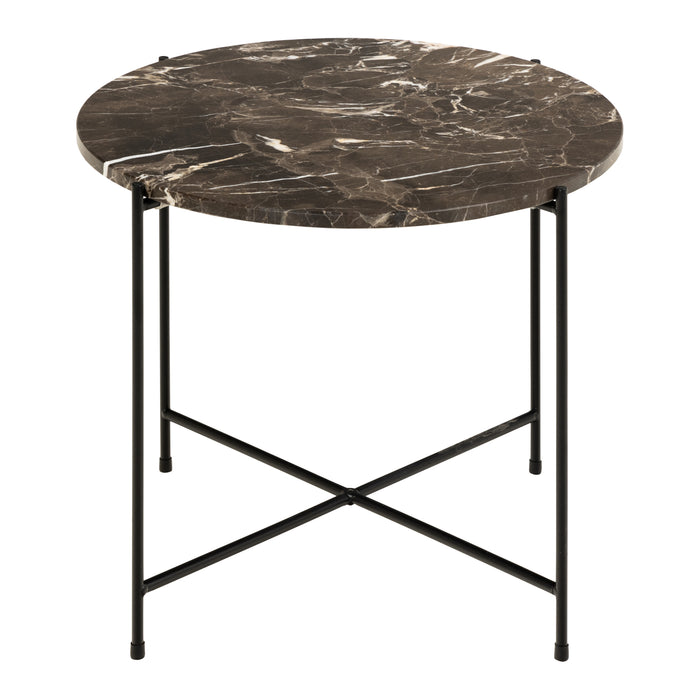 by fonQ Dainty Bijzettafel Ø 52 cm - Bruin