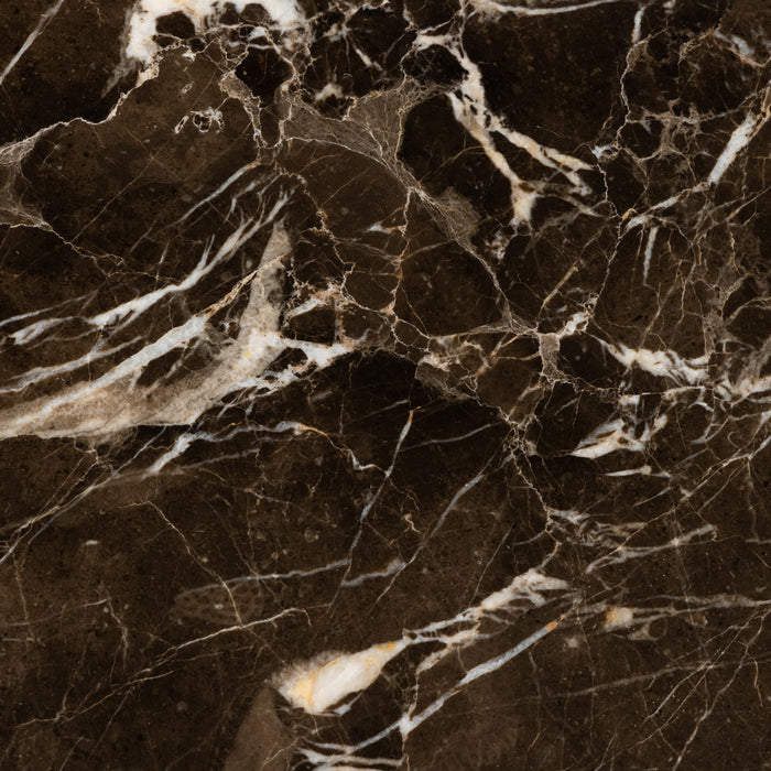 by fonQ Dainty Bijzettafel Ø 52 cm - Bruin