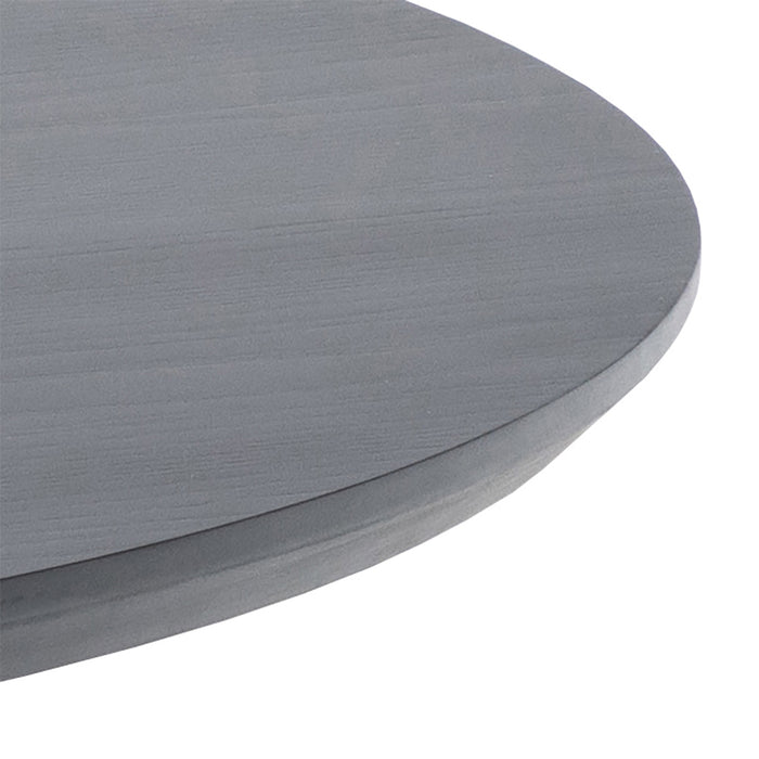 by fonQ Oak Eettafel - Ø 120 cm - Zwart