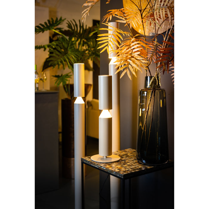 ETH Pencil Vloerlamp mat zand excl. 2xGU10 H180cm on|off on tube