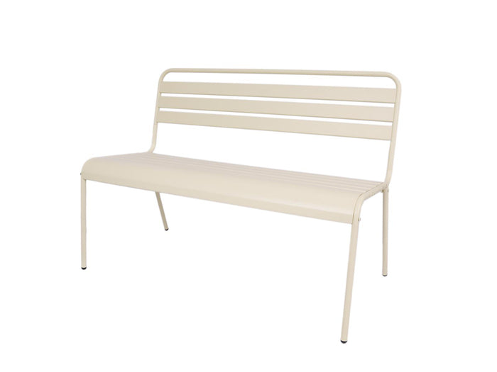 Metalen tuinset Max ivoor 150 cm