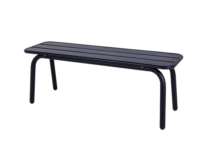 Metalen picknickset Max 150 cm zwart 3-delig