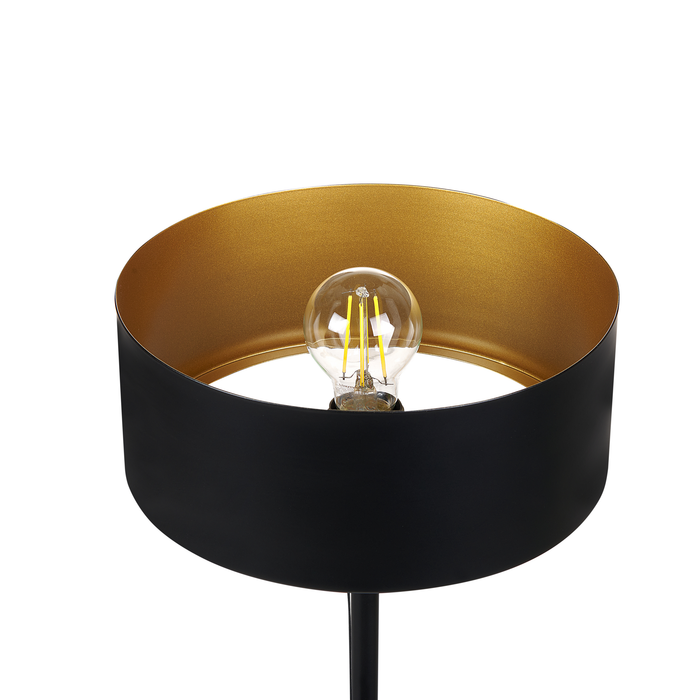 Beliani - ARIPO - Tafellamp - Zwart - IJzer