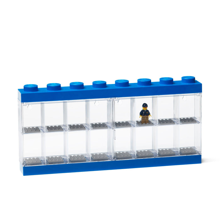 Vitrine Minifigure 16 , Blauw - LEGO