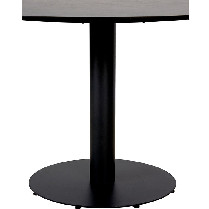 Lisomme Sieb ronde tuintafel zwart - Ø110 cm