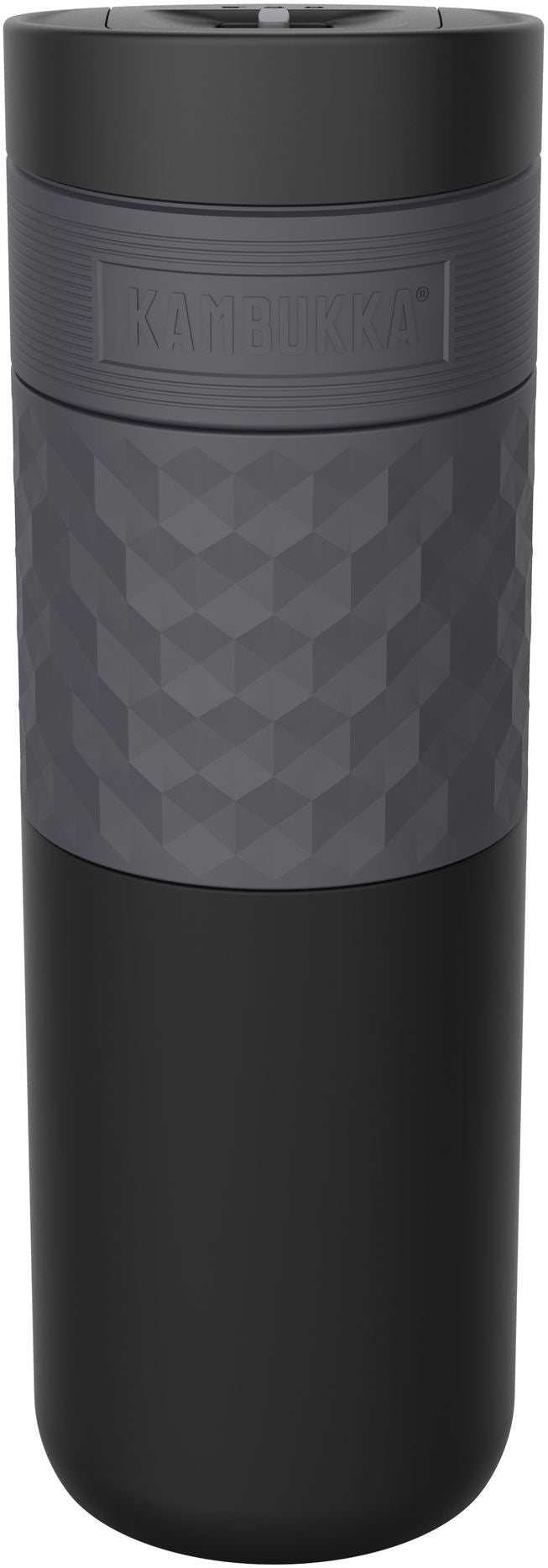 Kambukka - Etna Thermosbeker 500 ml Grip Black Steel