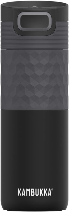 Kambukka - Etna Thermosbeker 500 ml Grip Black Steel