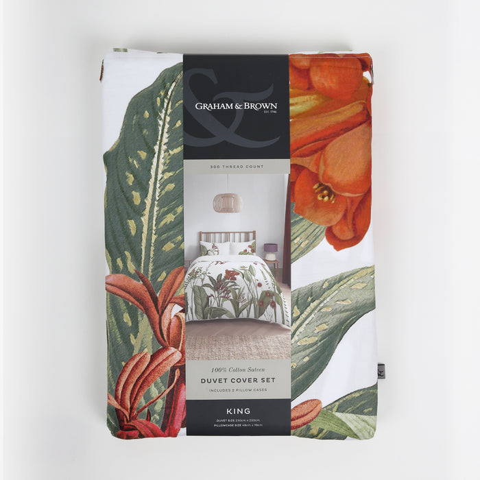 Graham & Brown Dekbedovertrek 220x230 - Arcadia Lush