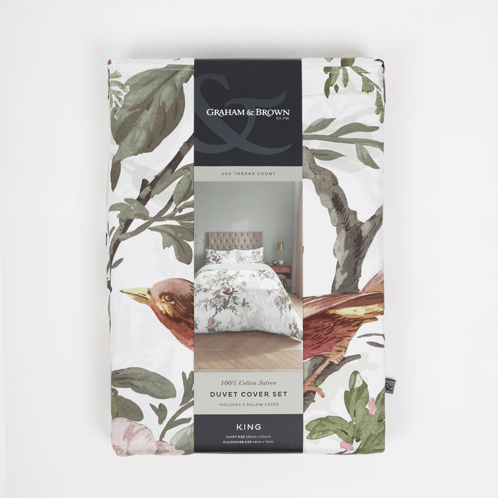 Graham & Brown Dekbedovertrek 220x230 - Venetian Sage