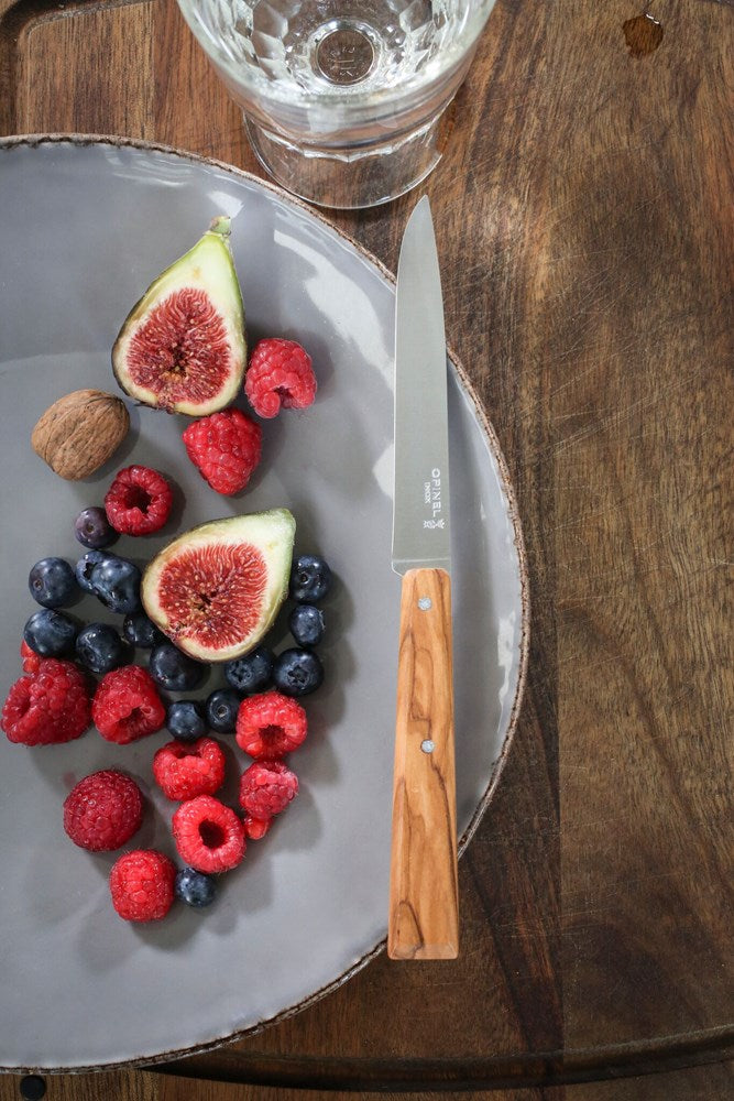 Opinel N°125 Bon Appétit Sud Tafelmessenset - 4-delig - Olijfhout