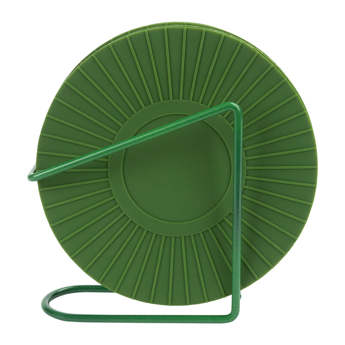 Krumble Glasonderzetter - Set van 5 + houder - Silicone - Groen