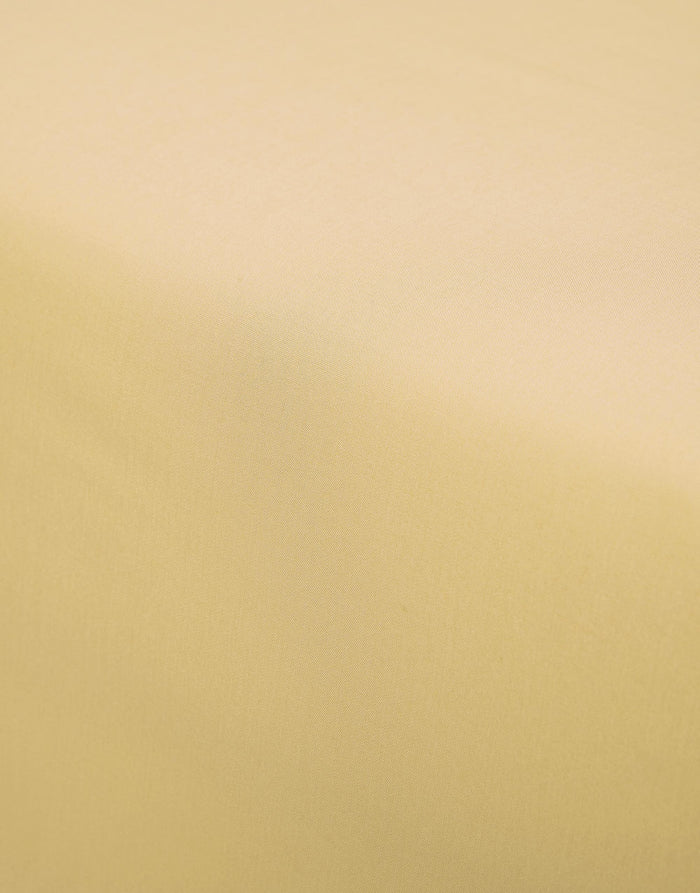 Essenza Minte Hoeslaken Yellow straw 90 x 200 cm