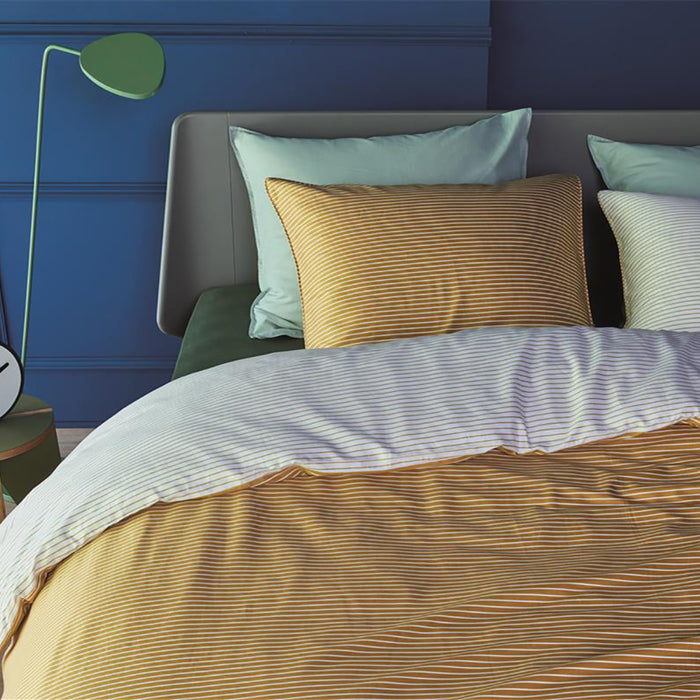 Beddinghouse Care Impact Dekbedovertrek 200 x 200/220 cm - Ochre