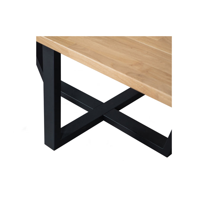 WOOOD Combi-Tablo Tafelblad - Eiken - Naturel - 77x240x100