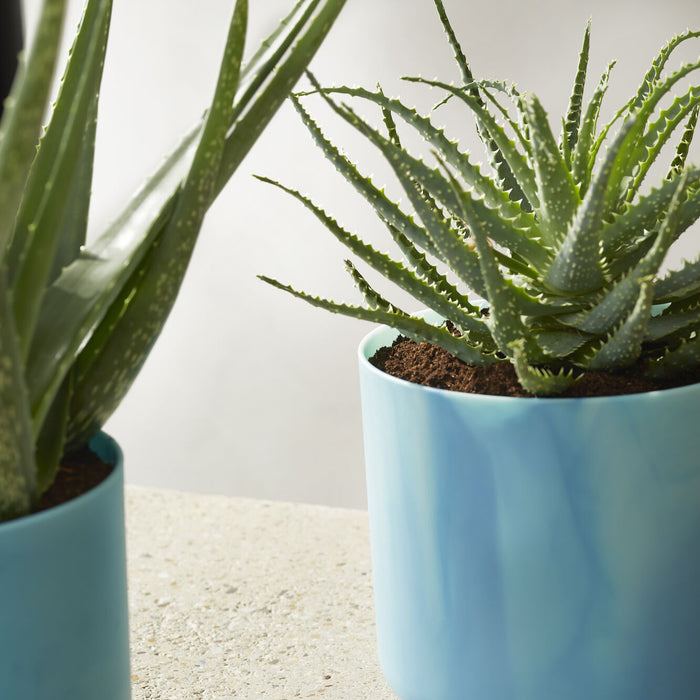 elho The Ocean Bloempot Round Ø 16 cm - Blauw