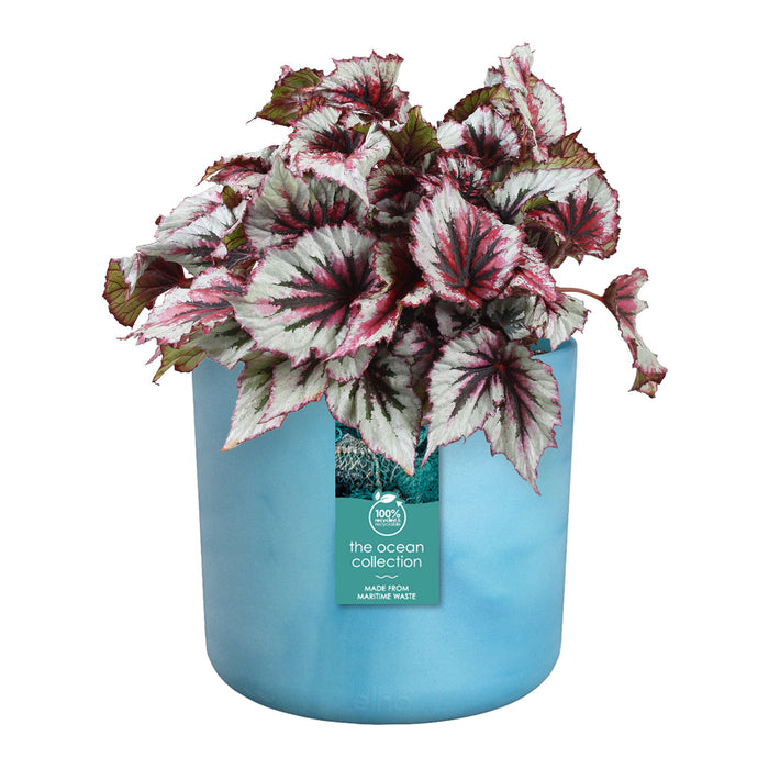 elho The Ocean Bloempot Round Ø 16 cm - Blauw