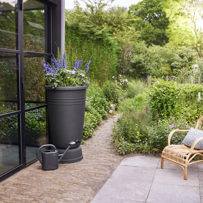 elho Green Basics Plus Regenton 200 L - Zwart