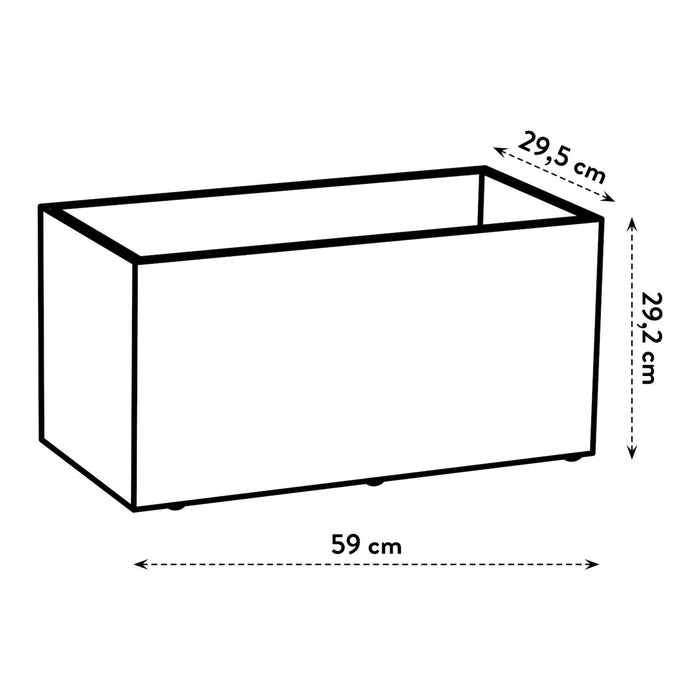elho Vivo Next Plantenbak B 60 cm - Wit