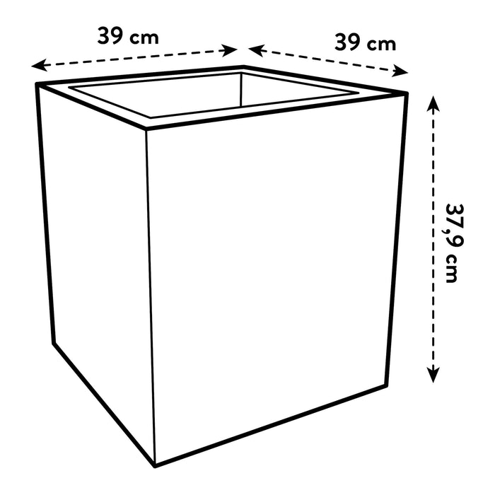 elho Vivo Next Plantenbak B 40 cm - Grijs