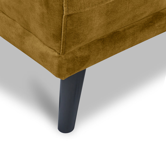 by fonQ Flair Hoekbank met Chaise Longue Rechts - Mosgroen