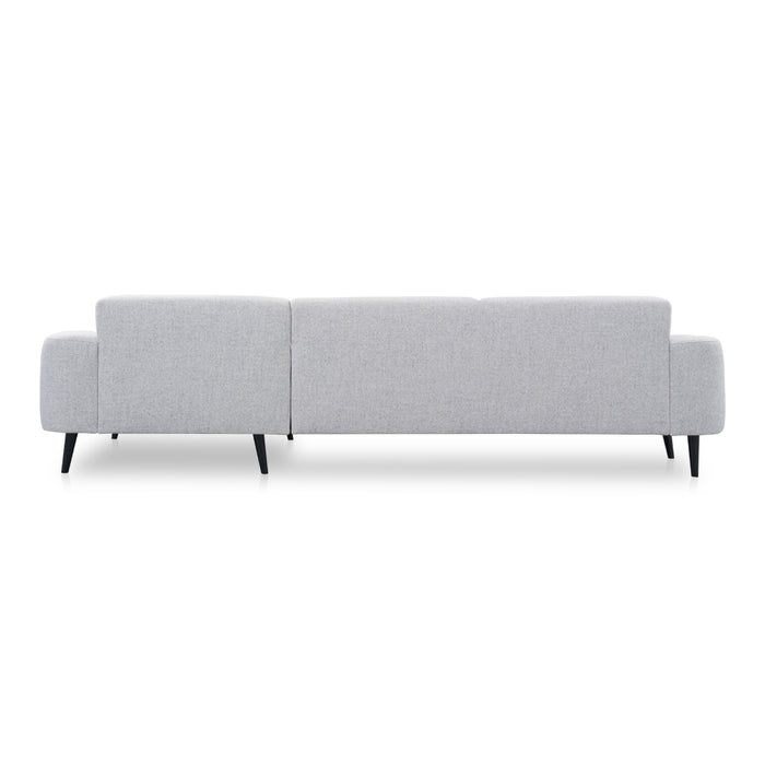 by fonQ Flair Hoekbank met Chaise Longue Rechts - Lichtgrijs