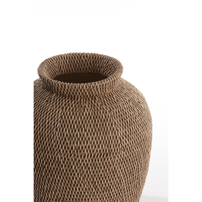 Light & Living Vaas Vendie - Bruin - Ø26cm