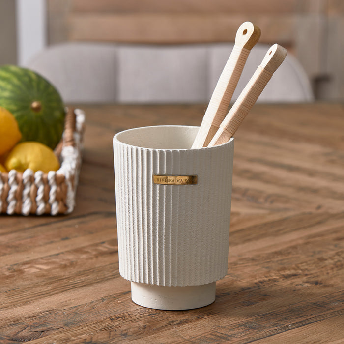 Riviera Maison keukengerei, Pollepelhouder, Spatelhouder- Myrtos Beach