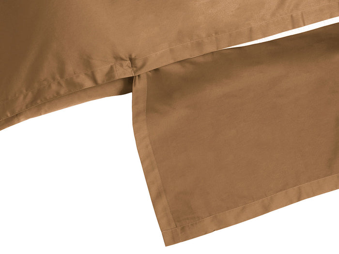 Yumeko overtrekset katoen satijn caramel 140x220 + 1|60x70